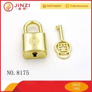 High Level Chinese Style Key and Engraved Logo Padlock, Decorative Lock